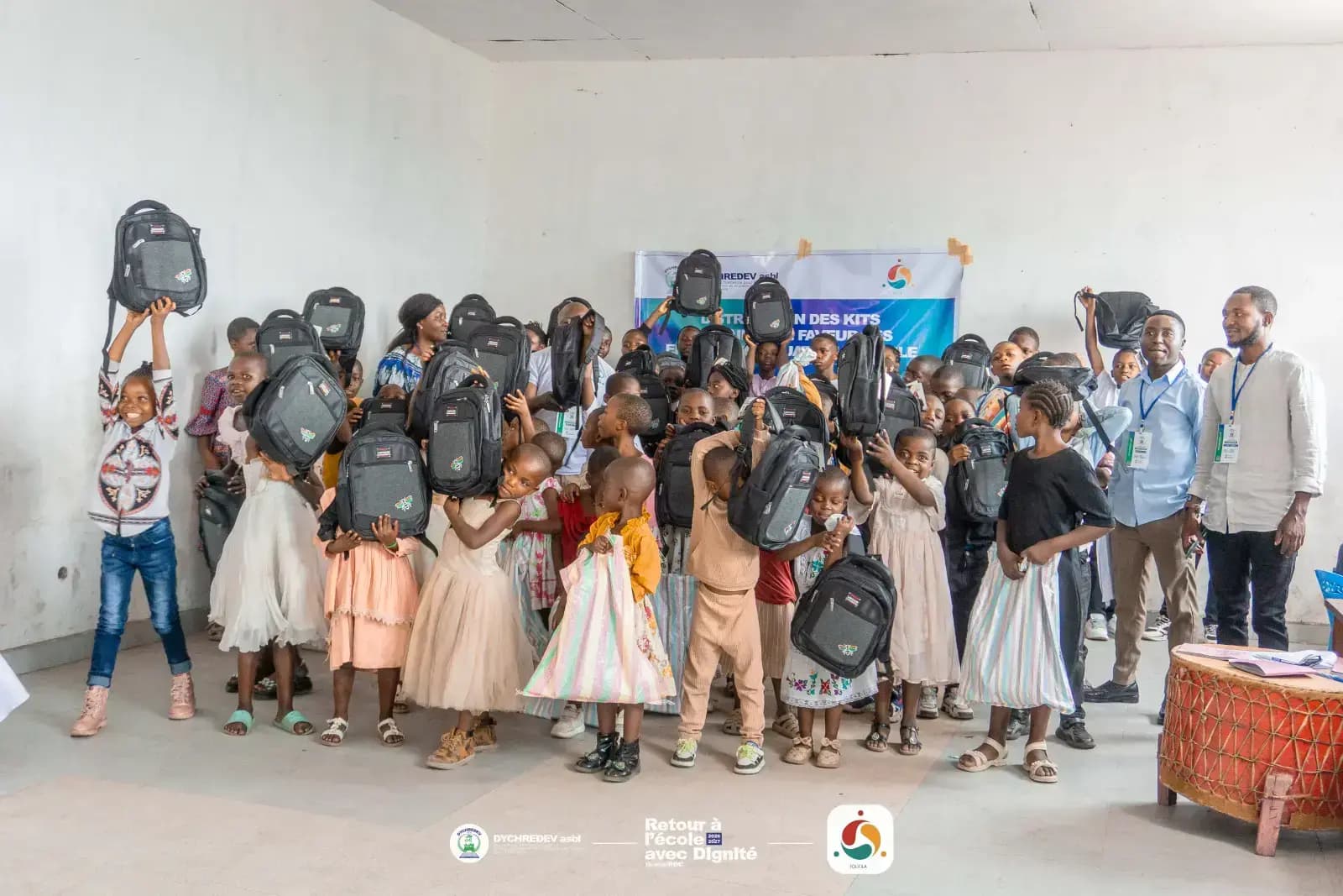 Soutien psychosocial aux enfants déplacés