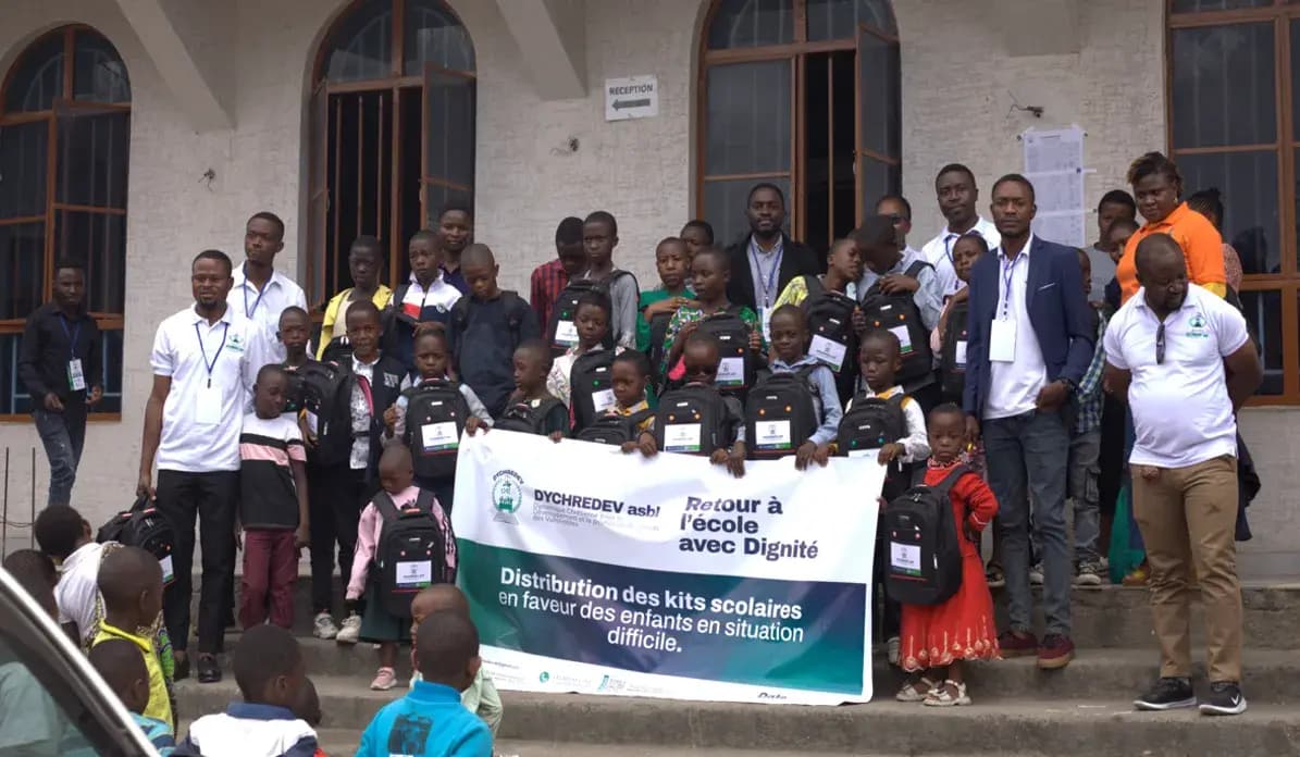 Programme 'Retour à l'école avec dignité' : 55 enfants soutenus